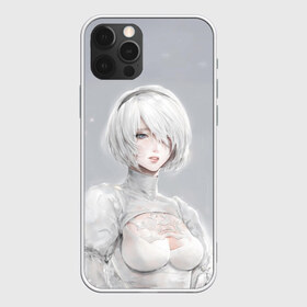 Чехол для iPhone 12 Pro Max с принтом YoRHa в Кировске, Силикон |  | 2b | 9s | automata | game | nier | yorha | игра | ниа | нир | отомата