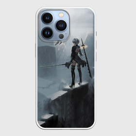 Чехол для iPhone 13 Pro с принтом YoRHa в Кировске,  |  | 2b | 9s | automata | game | nier | yorha | игра | ниа | нир | отомата