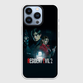 Чехол для iPhone 13 Pro с принтом Resident Evil 2 в Кировске,  |  | 2 | biohazard | claire | evil | horror | raccoon | resident | survival | t virus | t вирус | выживание | зла | кеннеди | клэр | леон | обитель | раккун | редфилд | скотт | ужас