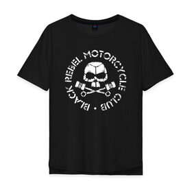 Мужская футболка хлопок Oversize с принтом Black Rebel Motorcycle Club в Кировске, 100% хлопок | свободный крой, круглый ворот, “спинка” длиннее передней части | black rebel motorcycle club | brmc | rock | группы | инди | музыка | рок | рок н ролл