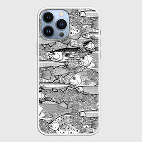 Чехол для iPhone 13 Pro Max с принтом Рыбы в Кировске,  |  | algae | corals | depth | drawing | fish | g | picture | plants | underwater | water | world | белый | вода | водоросли | глубина | графика | картинка | кораллы | красивый | крутой | лучший | мир | мода | модный | молодёжная | подводный
