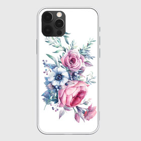 Чехол для iPhone 12 Pro Max с принтом Цветы в Кировске, Силикон |  | bouquets | flowers | pattern | roses | букеты | графика | жёлтый | зелёный | искусство | картинка | красивый | крутой | листья | мода | модный | молодёжная | оранжевый | орнамент | рисунок | розовый | розы | рукоделие