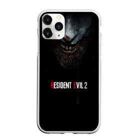 Чехол для iPhone 11 Pro матовый с принтом Resident Evil 2 в Кировске, Силикон |  | biohazard | biohazard 7 | crocodile | fang | game | hand | monster | new umbrella | resident evil | resident evil 7 | umbrella | umbrella corp | umbrella corporation | zombie