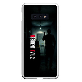 Чехол для Samsung S10E с принтом Resident Evil 2 в Кировске, Силикон | Область печати: задняя сторона чехла, без боковых панелей | biohazard | biohazard 7 | crocodile | fang | game | hand | monster | new umbrella | resident evil | resident evil 7 | umbrella | umbrella corp | umbrella corporation | zombie