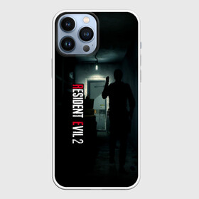 Чехол для iPhone 13 Pro Max с принтом Resident Evil 2 в Кировске,  |  | Тематика изображения на принте: biohazard | biohazard 7 | crocodile | fang | game | hand | monster | new umbrella | resident evil | resident evil 7 | umbrella | umbrella corp | umbrella corporation | zombie