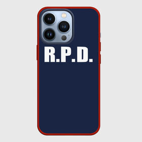 Чехол для iPhone 13 Pro с принтом R.P.D. LEON S.KENNEDY в Кировске,  |  | ada wong | biohazard | game | gamer | leon | logo | mistic | raccoon city | re2 | resident evil 2 | rpd | stars | umbrella | ада вонг | амбрелла | зомби | игра | мистика | ужасы