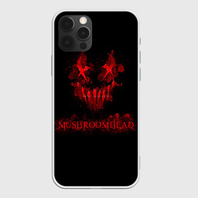 Чехол для iPhone 12 Pro с принтом Mushroomhead в Кировске, силикон | область печати: задняя сторона чехла, без боковых панелей | Тематика изображения на принте: ac dc | disturbed | linkin park | lp | metal | metallica | mushroomhead | music | pop | rap | rock | slipknot | song | метал | музыка | рок