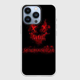 Чехол для iPhone 13 Pro с принтом Mushroomhead в Кировске,  |  | ac dc | disturbed | linkin park | lp | metal | metallica | mushroomhead | music | pop | rap | rock | slipknot | song | метал | музыка | рок