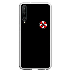 Чехол для Honor P30 с принтом UMBRELLA CORP (НА СПИНЕ) в Кировске, Силикон | Область печати: задняя сторона чехла, без боковых панелей | Тематика изображения на принте: ada wong | biohazard | game | gamer | leon | logo | mistic | raccoon city | re2 | resident evil 2 | rpd | stars | umbrella | ада вонг | амбрелла | зомби | игра | мистика | ужасы