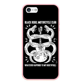 Чехол для iPhone 5/5S матовый с принтом Black Rebel Motorcycle Club в Кировске, Силикон | Область печати: задняя сторона чехла, без боковых панелей | black rebel motorcycle club | brmc | rock | группы | инди | музыка | рок | рок н ролл