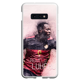 Чехол для Samsung S10E с принтом Romelu Lukaku в Кировске, Силикон | Область печати: задняя сторона чехла, без боковых панелей | Тематика изображения на принте: de gea | fellaini | lukaku | manchester | manchester united | mufc | rooney | де хеа | лукаку | манчестер | манчестер юнайтед | феллайни | футбол