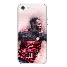 Чехол для iPhone 5/5S матовый с принтом Romelu Lukaku в Кировске, Силикон | Область печати: задняя сторона чехла, без боковых панелей | de gea | fellaini | lukaku | manchester | manchester united | mufc | rooney | де хеа | лукаку | манчестер | манчестер юнайтед | феллайни | футбол