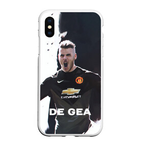 Чехол для iPhone XS Max матовый с принтом De Gea в Кировске, Силикон | Область печати: задняя сторона чехла, без боковых панелей | de gea | fellaini | lukaku | manchester | manchester united | mufc | rooney | де хеа | лукаку | манчестер | манчестер юнайтед | феллайни | футбол