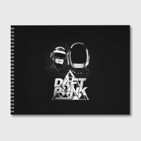 Альбом для рисования с принтом Daft Punk в Кировске, 100% бумага
 | матовая бумага, плотность 200 мг. | daft punk | electronic | house | human | music | robot | дафт панк | музыка | синти поп | хаус | электроника