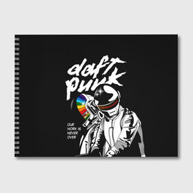 Альбом для рисования с принтом Daft Punk в Кировске, 100% бумага
 | матовая бумага, плотность 200 мг. | daft punk | electronic | house | human | music | robot | дафт панк | музыка | синти поп | хаус | электроника