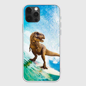 Чехол для iPhone 12 Pro Max с принтом Серфер Юрского Периода в Кировске, Силикон |  | dinosaur | t rex | вода | грозовой | динозавр | динозавр ти рекс | динозавры | море | новинка | отдых | отпуск | прикол | путешествие | серфер | серфинг | серфингист | спорт | ти рекс | тиранозавр | юмор