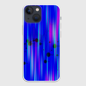 Чехол для iPhone 13 mini с принтом neon strokes в Кировске,  |  | abstract | abstraction | comb | cyberpunk | texture | абстракция | бронь | броня | кибер панк | соты | стальные соты | текстуры