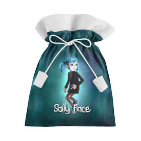 Подарочный 3D мешок с принтом Sally Face в Кировске, 100% полиэстер | Размер: 29*39 см | blue | diane | face | fisher | gizmo | henry | johnson | killer | larry | sally | генри | гизмо | джонсон | диана | ларри | лицо | салли | фейс | фишер