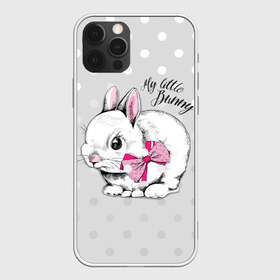 Чехол для iPhone 12 Pro Max с принтом My little Bunny в Кировске, Силикон |  | art | best | cool | creativity | drawing | graphics | phonthasia | picture | trend | бант | белый | графика | животное | зайченок | зайчик | искусство | картинка | кролик | крутой | лучший | маленький | милый | модный | мой | пушистый