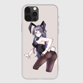 Чехол для iPhone 12 Pro Max с принтом Bunny Girl в Кировске, Силикон |  | Тематика изображения на принте: anime | rascal does not dream of bunny girl senpai | seishun buta yarou wa bunny girl senpai | аниме | сакурадзима май | сакута | этот глупый свин не понимает мечту девочки зайки