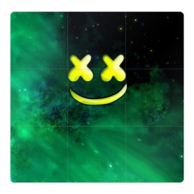 Магнитный плакат 3Х3 с принтом Marshmello Cosmos в Кировске, Полимерный материал с магнитным слоем | 9 деталей размером 9*9 см | 