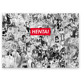 Поздравительная открытка с принтом Японская анимация в Кировске, 100% бумага | плотность бумаги 280 г/м2, матовая, на обратной стороне линовка и место для марки
 | Тематика изображения на принте: ahegao | anime | kodome | manga | senpai | аниме | анимэ | ахегао | кодоме | манга | меха | сенпай | юри | яой
