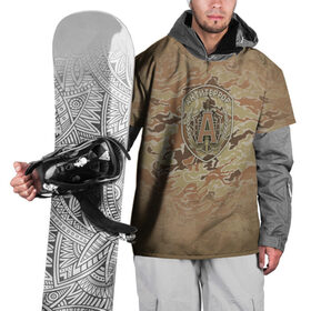 Накидка на куртку 3D с принтом Альфа в Кировске, 100% полиэстер |  | Тематика изображения на принте: альфа | антитеррор | спецназ