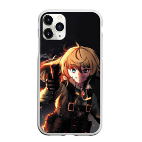 Чехол для iPhone 11 Pro матовый с принтом Youjo Senki в Кировске, Силикон |  | anime | manga | tanya | the military chronicles of a little girl | the saga of tanya the evil | youjo senki | аниме | военная хроника маленькой девочки | манга | таня фон дегручав