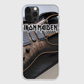 Чехол для iPhone 12 Pro с принтом Iron Maiden в Кировске, силикон | область печати: задняя сторона чехла, без боковых панелей | бас | британия | брюс дикинсон | гитара | группа | дева | железная | метал | нико макбрэйн | рок | стив харрис | хеви | яник герс