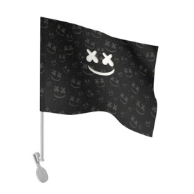 Флаг для автомобиля с принтом Marshmello Cosmos в Кировске, 100% полиэстер | Размер: 30*21 см | marshmello | диджей | звезды | клуб | клубная музыка | космос | маршмеллоу | маршмэлло | маршмэллоу | музыка | небо | ночь | электронная