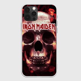 Чехол для iPhone 12 Pro с принтом Iron Maiden в Кировске, силикон | область печати: задняя сторона чехла, без боковых панелей | бас | британия | брюс дикинсон | гитара | группа | дева | железная | метал | нико макбрэйн | рок | стив харрис | хеви | яник герс