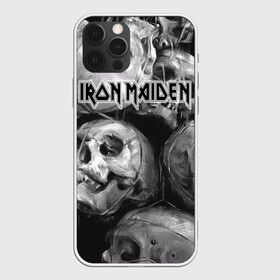 Чехол для iPhone 12 Pro с принтом Iron Maiden в Кировске, силикон | область печати: задняя сторона чехла, без боковых панелей | бас | британия | брюс дикинсон | гитара | группа | дева | железная | метал | нико макбрэйн | рок | стив харрис | хеви | яник герс