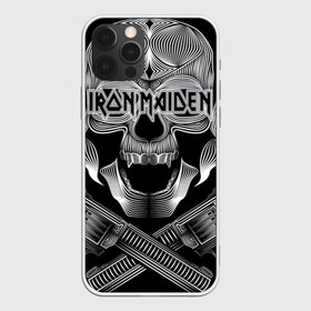 Чехол для iPhone 12 Pro с принтом Iron Maiden в Кировске, силикон | область печати: задняя сторона чехла, без боковых панелей | бас | британия | брюс дикинсон | гитара | группа | дева | железная | метал | нико макбрэйн | рок | стив харрис | хеви | яник герс