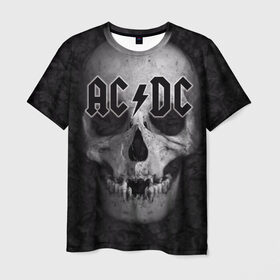Мужская футболка 3D с принтом AC/DC в Кировске, 100% полиэфир | прямой крой, круглый вырез горловины, длина до линии бедер | австралийская | ангус янг | блюз | группа | малькольм янг | рок | рок н ролл | стиви янг | хард