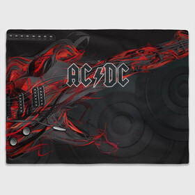 Плед 3D с принтом AC/DC  в Кировске, 100% полиэстер | закругленные углы, все края обработаны. Ткань не мнется и не растягивается | австралийская | ангус янг | блюз | группа | малькольм янг | рок | рок н ролл | стиви янг | хард