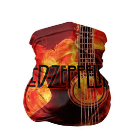 Бандана-труба 3D с принтом Led Zeppelin в Кировске, 100% полиэстер, ткань с особыми свойствами — Activecool | плотность 150‒180 г/м2; хорошо тянется, но сохраняет форму | блюз рок | британская | группа | джимми пейдж | джон пол джонс | роберт плант | рок | фолк рок | хард рок | хеви метал