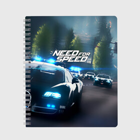 Тетрадь с принтом NEED FOR SPEED в Кировске, 100% бумага | 48 листов, плотность листов — 60 г/м2, плотность картонной обложки — 250 г/м2. Листы скреплены сбоку удобной пружинной спиралью. Уголки страниц и обложки скругленные. Цвет линий — светло-серый
 | Тематика изображения на принте: auto | game art | need for speed payback | nfs | nfs carbon | payback | sport | the carbon | transport | авто | гонки | карбон | машина | нфс | спорт | уличные гонки