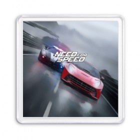 Магнит 55*55 с принтом NEED FOR SPEED в Кировске, Пластик | Размер: 65*65 мм; Размер печати: 55*55 мм | Тематика изображения на принте: auto | game art | need for speed payback | nfs | nfs carbon | payback | sport | the carbon | transport | авто | гонки | карбон | машина | нфс | спорт | уличные гонки