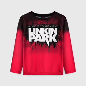 Детский лонгслив 3D с принтом Linkin Park  в Кировске, 100% полиэстер | длинные рукава, круглый вырез горловины, полуприлегающий силуэт
 | американская | группа | линкин | майк шинода | метал | музыка | ню | парк | поп | рок | рэп | феникс фаррелл | честер беннингтон | электроник
