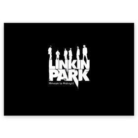 Поздравительная открытка с принтом Linkin Park в Кировске, 100% бумага | плотность бумаги 280 г/м2, матовая, на обратной стороне линовка и место для марки
 | американская | группа | линкин | майк шинода | метал | музыка | ню | парк | поп | рок | рэп | феникс фаррелл | честер беннингтон | электроник