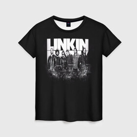 Женская футболка 3D с принтом Linkin Park в Кировске, 100% полиэфир ( синтетическое хлопкоподобное полотно) | прямой крой, круглый вырез горловины, длина до линии бедер | американская | группа | линкин | майк шинода | метал | музыка | ню | парк | поп | рок | рэп | феникс фаррелл | честер беннингтон | электроник