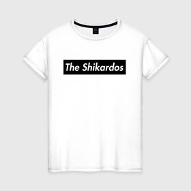 Женская футболка хлопок с принтом The Shikardos в Кировске, 100% хлопок | прямой крой, круглый вырез горловины, длина до линии бедер, слегка спущенное плечо | бест | заебест | замечательно | клёво | супер | шикардос | шикарно