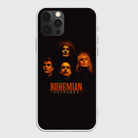 Чехол для iPhone 12 Pro Max с принтом Queen Bohemian Rhapsody в Кировске, Силикон |  | Тематика изображения на принте: queen | брайан мэи | британская | группа | джон дикон | королева | роджер тейлор | рок | фредди меркьюри