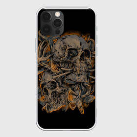 Чехол для iPhone 12 Pro Max с принтом Черепа в Кировске, Силикон |  | Тематика изображения на принте: dead | demon | devil | executioner | punisher | rap | rock | satan | skull | swag | каратель | палач | скелет | череп