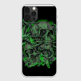 Чехол для iPhone 12 Pro Max с принтом Черепа в Кировске, Силикон |  | dead | demon | devil | executioner | punisher | rap | rock | satan | skull | swag | каратель | палач | скелет | череп