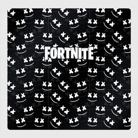 Магнитный плакат 3Х3 с принтом FORTNITE x MARSHMELLO в Кировске, Полимерный материал с магнитным слоем | 9 деталей размером 9*9 см | Тематика изображения на принте: 2019 | armor | armour | cybersport | esport | fortnite | game | llama | logo | броня | игра | киберспорт | лама | фиолетовый | фирменные цвета | фортнайт