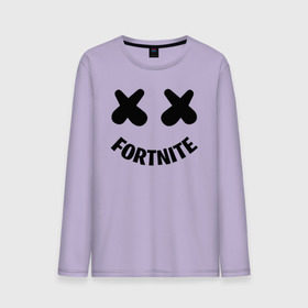 Мужской лонгслив хлопок с принтом FORTNITE x MARSHMELLO в Кировске, 100% хлопок |  | 2019 | armor | armour | cybersport | esport | fortnite | game | llama | logo | броня | игра | киберспорт | лама | фиолетовый | фирменные цвета | фортнайт