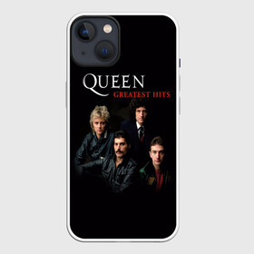 Чехол для iPhone 13 с принтом Queen в Кировске,  |  | queen | богемская рапсодия | брайан мэи | британская | группа | королева | роджер тейлор | рок | фредди меркьюри