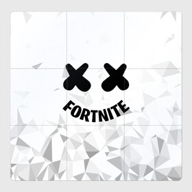 Магнитный плакат 3Х3 с принтом FORTNITE x MARSHMELLO в Кировске, Полимерный материал с магнитным слоем | 9 деталей размером 9*9 см | 2019 | armor | armour | cybersport | esport | fortnite | game | llama | logo | броня | игра | киберспорт | лама | фиолетовый | фирменные цвета | фортнайт