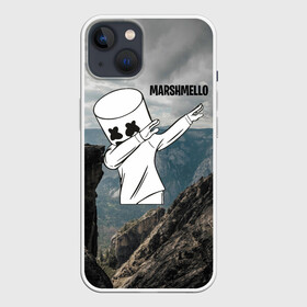 Чехол для iPhone 13 с принтом Marshmello в Кировске,  |  | chris comstock | electronic | joytime iii | marshmallow | marshmello | клубная | маршмелло | маршмеллоу | электронная музыка